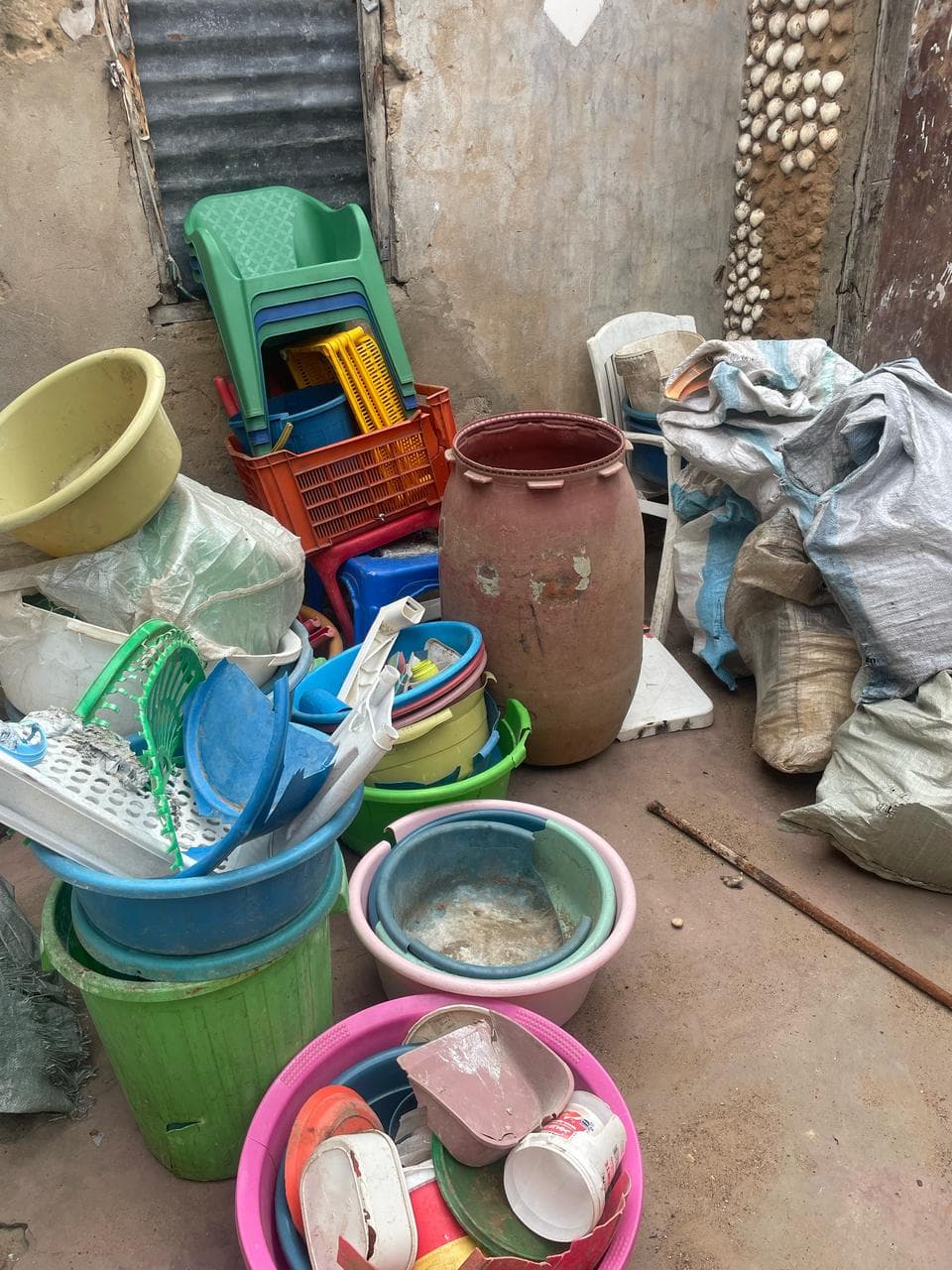 Recyclagem feitas pela Akombeveya